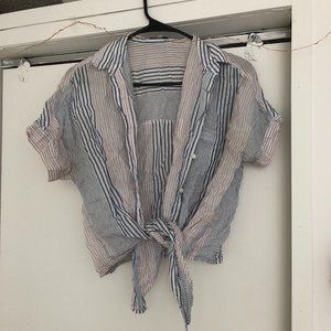 Thin Madewell button down top EUC
